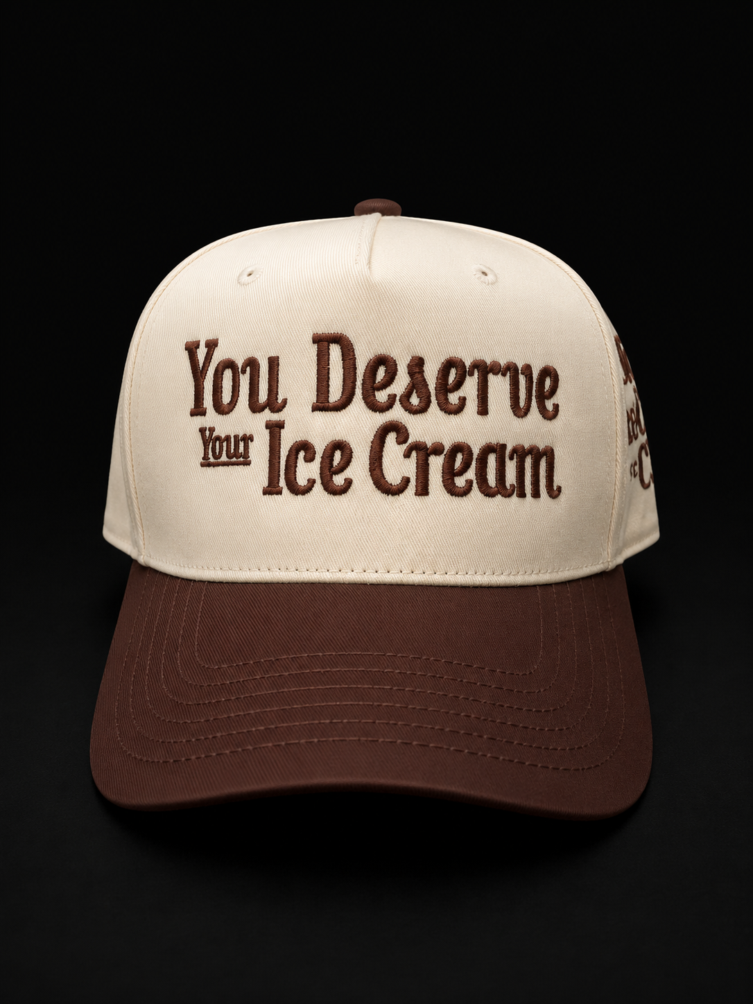 Offday Cream | Burnt Orange Hat